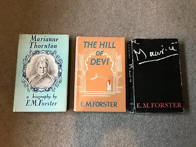 Collection Of 1st Edition E.M.Forster Books Dustjackets Nice Set. Cambridge Rare • £40