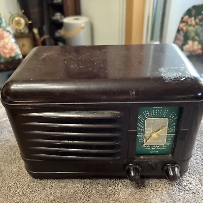 1949 Packard Bell Vintage Radio Model 100A Broadcast Receiver Works Made In USA • $89.25