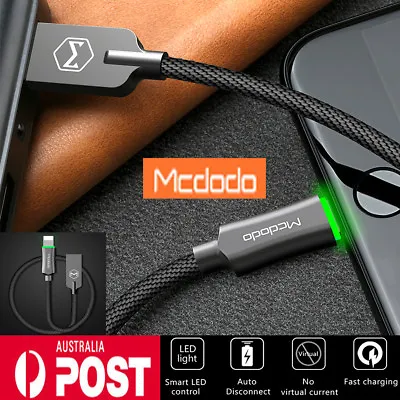 $10.89 • Buy Mcdodo LED Auto Disconnect  Data Cable Sync Charger For IFor IPhone IPad IPod