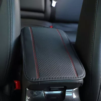 Car Accessories Armrest Cushion Cover Center Console Box Pad Protector Parts Red • $14.14