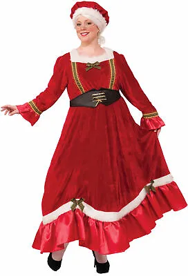 Santa's Mrs. Claus Adult Women Christmas Costume Fancy Dress Plus Size 3X • $66.95