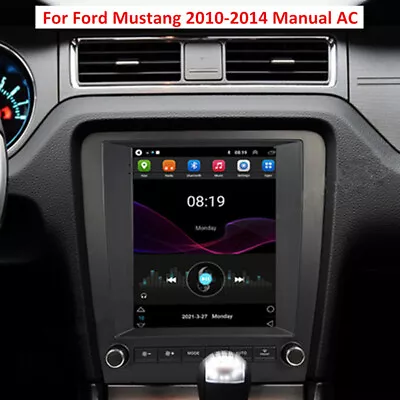 For 2010-14 Ford Mustang 9.7  Vertical Android 10.1 Stereo Radio GPS Navigation • $389.99