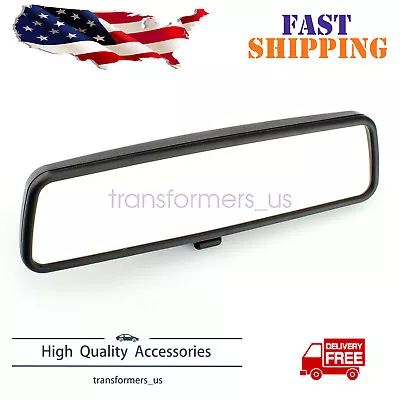 Black Rear View Interior Mirror For VW Golf Jetta Bora Passat B5 Tiguan Polo EOS • $15.65