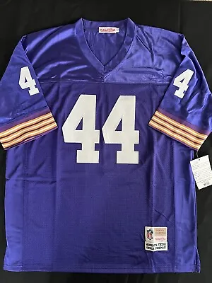 Vintage Chuck Foreman #44 Minnesota Vikings Throwback Stitched Jersey • $50