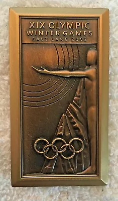 2002 Salt Lake City Olympic Oc Tanner  Medals Maker  Volunteer Medal.  Nice! • $37.95