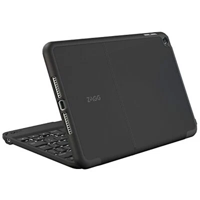 ZAGG Folio Case Hinged With Backlit Bluetooth Keyboard For IPad Mini 4 - Black • $19.99