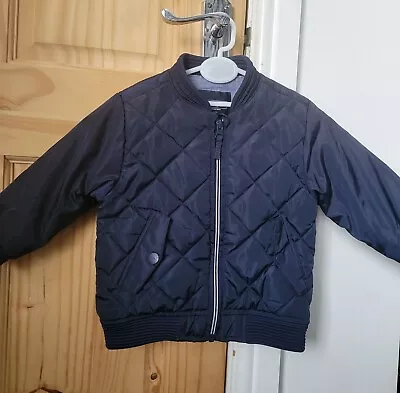 Boys Next Coat Baby Boys Bomber Jacket Babies Coat Infants Size 12-18 Months • £4