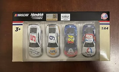 2022 HMS Hendrick Motorsports Darlington Throwback Retro (4) Car 1:64 Set • $85.44