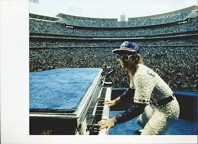 Elton John Dodgers Stadium 1975  8x10 Picture Celebrity Print • $3.98
