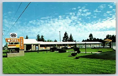 Roadside~Mackinaw City MI~Capri Motel~Heated Pool~Playground~Vintage Postcard • $3.50