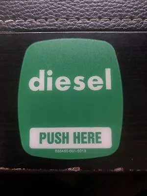 Dresser Wayne  OVATION DIESEL Octane Decal GREEN • $3.40