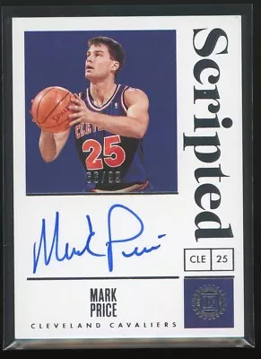 2019-20 Panini Encased Basketball Scripted Autograph #SS-MPC Mark Price #66/99 • $14.99