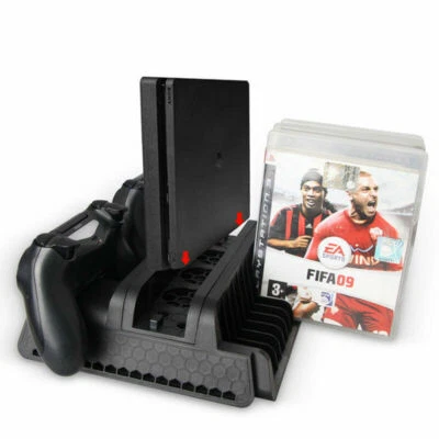 $69.98 • Buy All-In-One Vertical Stand Cooling Station Dock Charger Holder For PS4 PRO Slim
