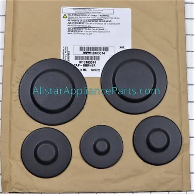 Whirlpool Range Surface Burner Cap WPW10183374 • $103.28