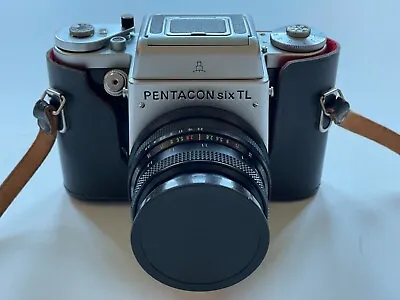 Pentacon SIX TL 6x6 Medium Format Film Camera W/Biometar 2.8/80 Prism Viewfinder • $500