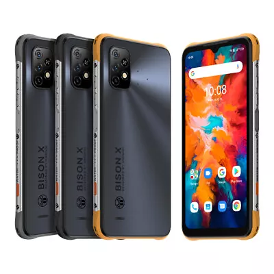 UMIDIGI BISON X10 4+64GB 6.53'' Unlocked Rugged Smartphone 6150mAh Octa Core NFC • $151.99