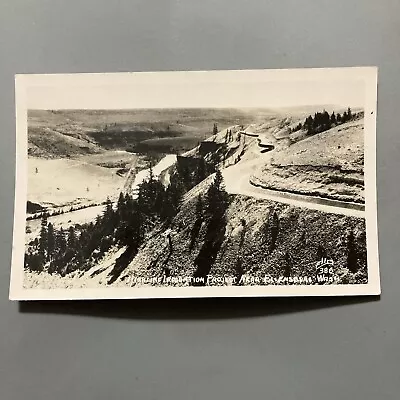 Ellensburg WA RPPC View Highline Irrigation Project Ellis 386 • $5