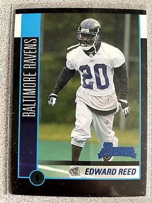 2002 Bowman Ed Reed Rookie Card #138 HOF Ravens • $5.99