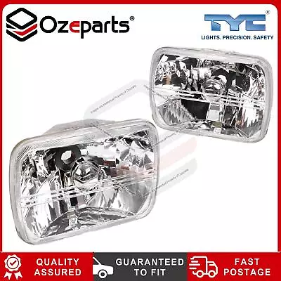 Pair Plastic Lens Crystal Clear Head Light Lamp For Holden Rodeo 1988~2003 • $54.45