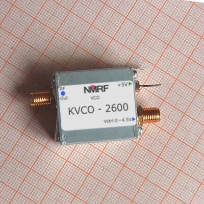 2.45-2.80GHz RF Microwave Voltage Controlled Oscillator VCO Broadband Source • $40.79