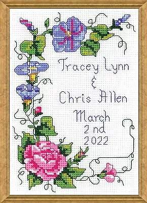 Janlynn Cross Stitch Kit - Wedding Vine • £12.25