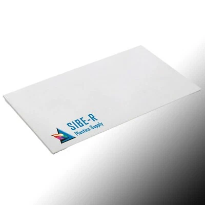 $46.07 • Buy White Styrene Polystyrene Plastic Sheet .020  Thick  48  X 96  Vacuum Forming ^