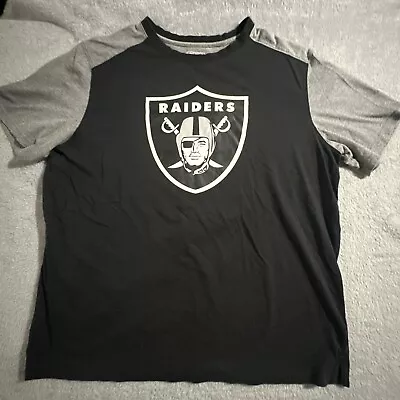 Raiders Football NFL T-shirt Black Men’s Sz XL • $15