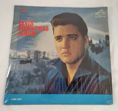 Elvis Sings Christmas Songs - Elvis' Christmas Album - Vinyl LP - LPM 1951 • $15.99