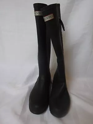 £49.99 • Buy Womens Black Hunter Wellington Boots Size 40 (size 7). These Appear Unworn