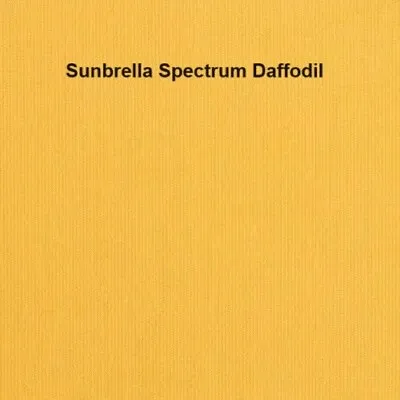 Sunbrella Spectrum Daffodil 48024-0000 Outdoor/indoor Fabric By The Yard 54  W • $28