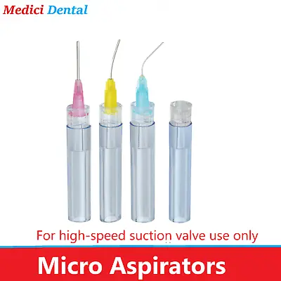 Dental Endo Micro Aspirators / Needle Tip HVE Aspirator  For High-speed Suction • $18.95