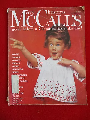 McCall's Magazine December 1960 Never Before A Christmas Issue Like This • $9