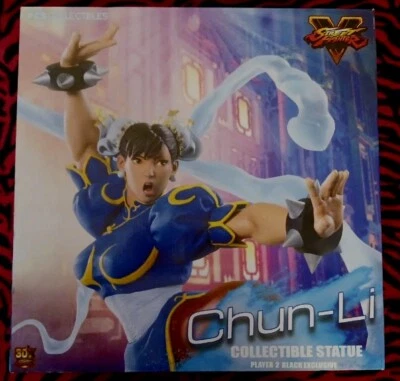 $549.99 • Buy PCS Street Fighter Chun-Li V-Trigger Player 2 Black Exlcusive 1:6 Scale /150