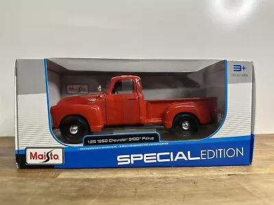 Maisto Special Edition 1:25 Scale - 1950 Chevrolet 3100 Pickup Truck • $59.99