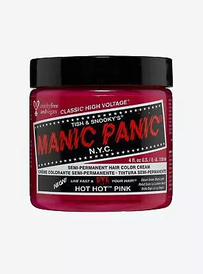 Manic Panic Hot Hot Pink Classic High Voltage Semi-permanent Hair Dye • $12