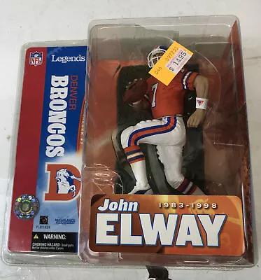 2005 McFarlane Toys Sportspicks NFL Legends  John Elway New • $21.99