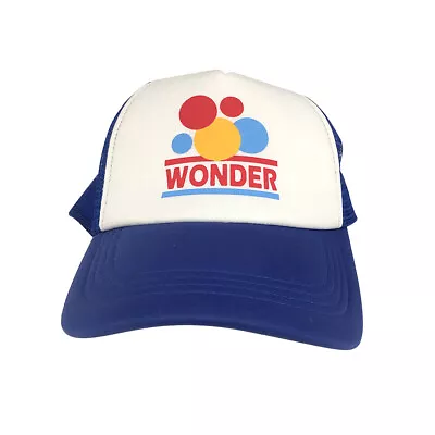 Wonder Trucker Hat Bread Ricky Bobby Talladega Nights Costume Cap Racecar Driver • $18.68