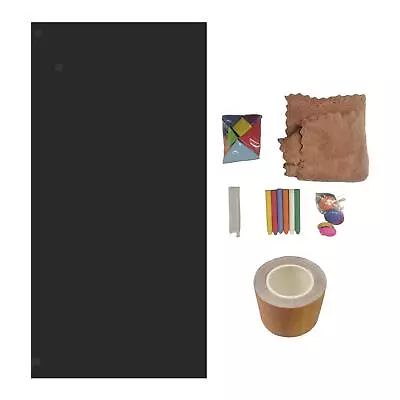 45x100cm Magnetic Chalkboard Contact Paper Versatile For • £17.75