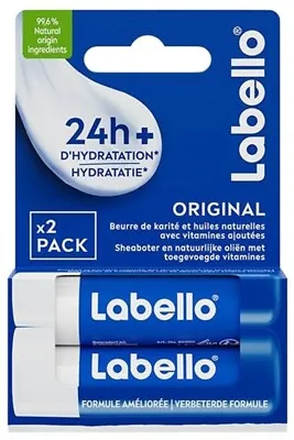 Labello Classic Lip Balm Classic Care Lip Balm 0.18 Oz / 4.8g (Pack Of 2) • $12.99