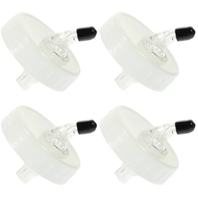 £14.27 • Buy 4 Pack Oil Bottle Nozzle Olive Oil Pourer Mason Jars With Lids Hat Plastic
