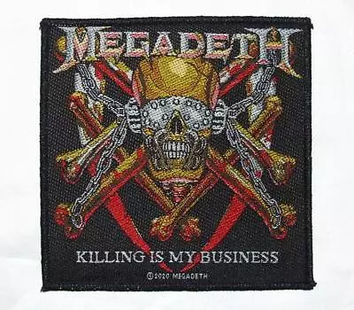 Megadeth Killing Is My Business Sew On Patch Heavy Metal • $6.26