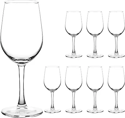 Glasses (Set Of 811.5 Oz)All-Purpose Red Or White Wine Glass With StemDurable • $30
