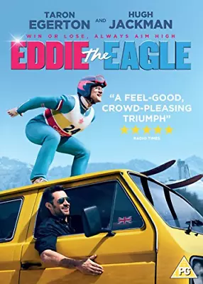 Eddie The Eagle DVD Thriller & Mystery (2016) Hugh Jackman Quality Guaranteed • £1.94