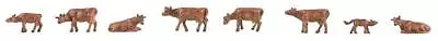 Faller 155908  Allgau Brown Cattle Figure Set N Gauge • £18.15