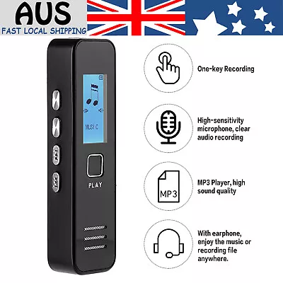 Digital Voice Recorder Audio Dictaphone MP3 Player USB Flash Disk Meeting SK-007 • $19.99