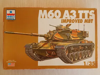 ESCI M60 A3 TTS MBT Tank 1/35 Scale Model 5040  New • $27