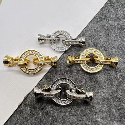 1x DIY Jewelry Connector Fastener Clasp For Necklace Bracelet Making - • $2.91