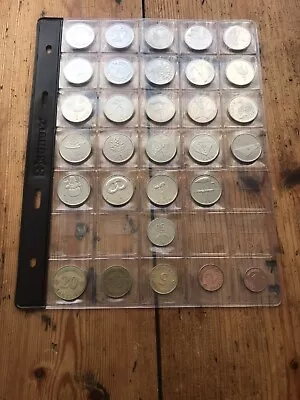 Latvian 1 Lats Full Set 24 Coins + Santims • £150