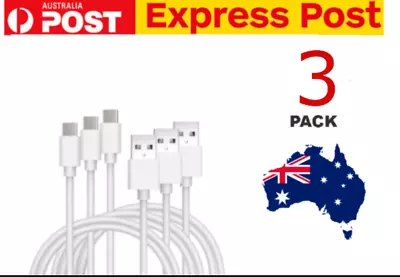 $7.99 • Buy 3x Fast USB Cable Charger Cord Charging For Apple IPhone 15 Pro Max