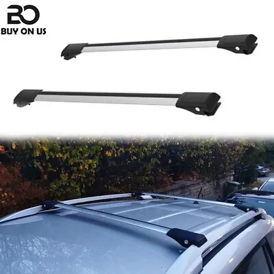 To Fits Volvo XC90 2002-2014 Cross Bars  Roof Rack Silver Set • $129